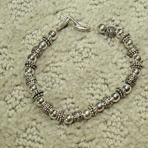 Napier Silver Balls 7" Bracelet - NEW